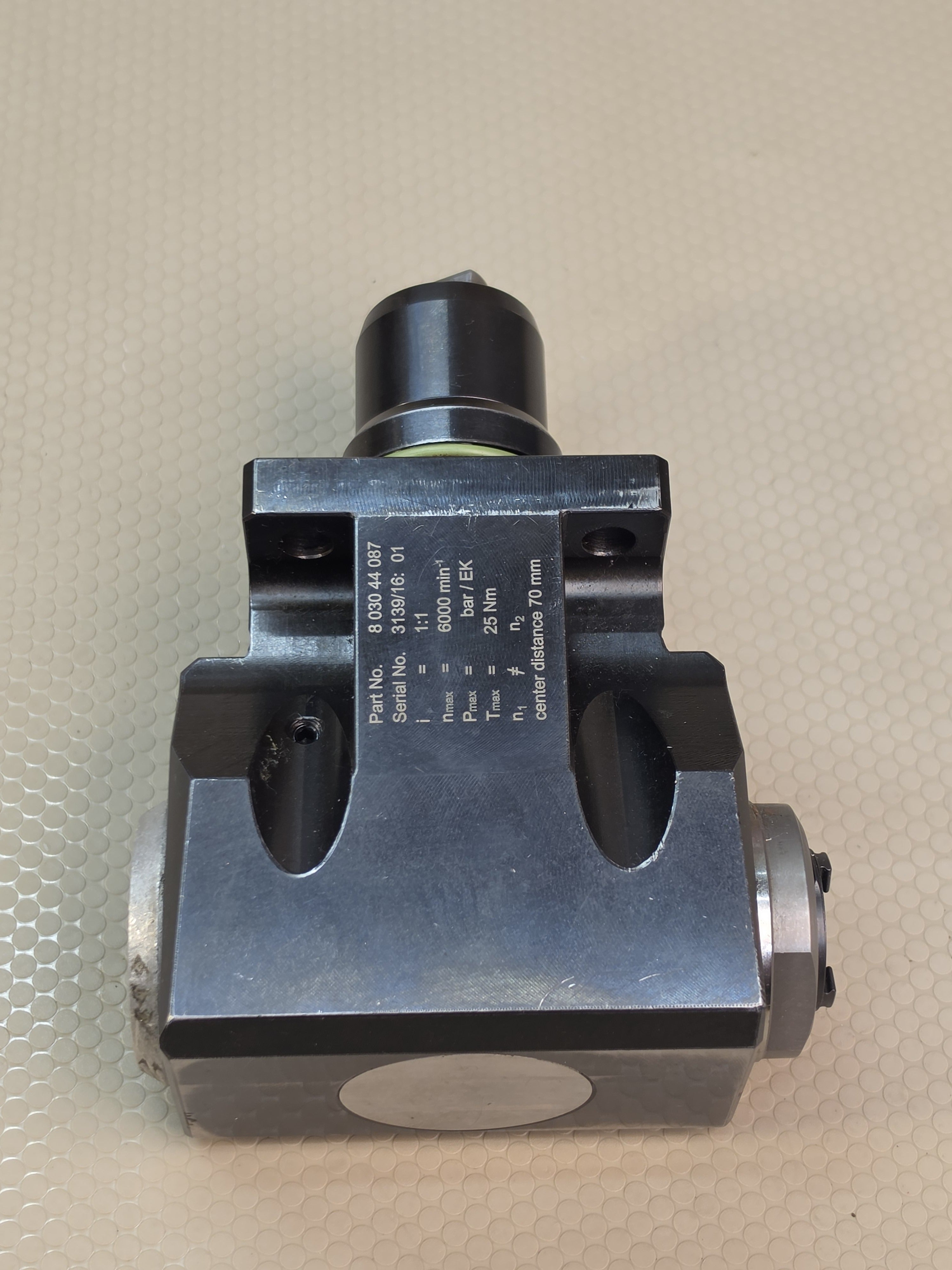 HEIMATEC 8 030 44 087 90° Live Tool Holder BMT40 Eurotech B436Y2 CNC Lathe Right Angle