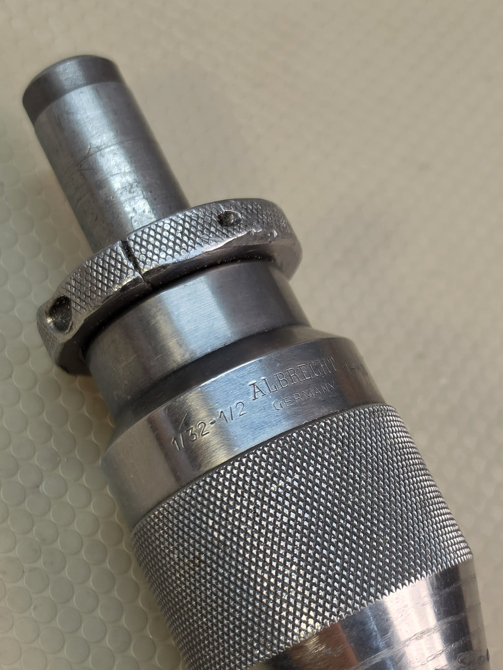 ALBRECHT 1-13 Keyless Drill Chuck 1/32-1/2" Capacity Germany Used