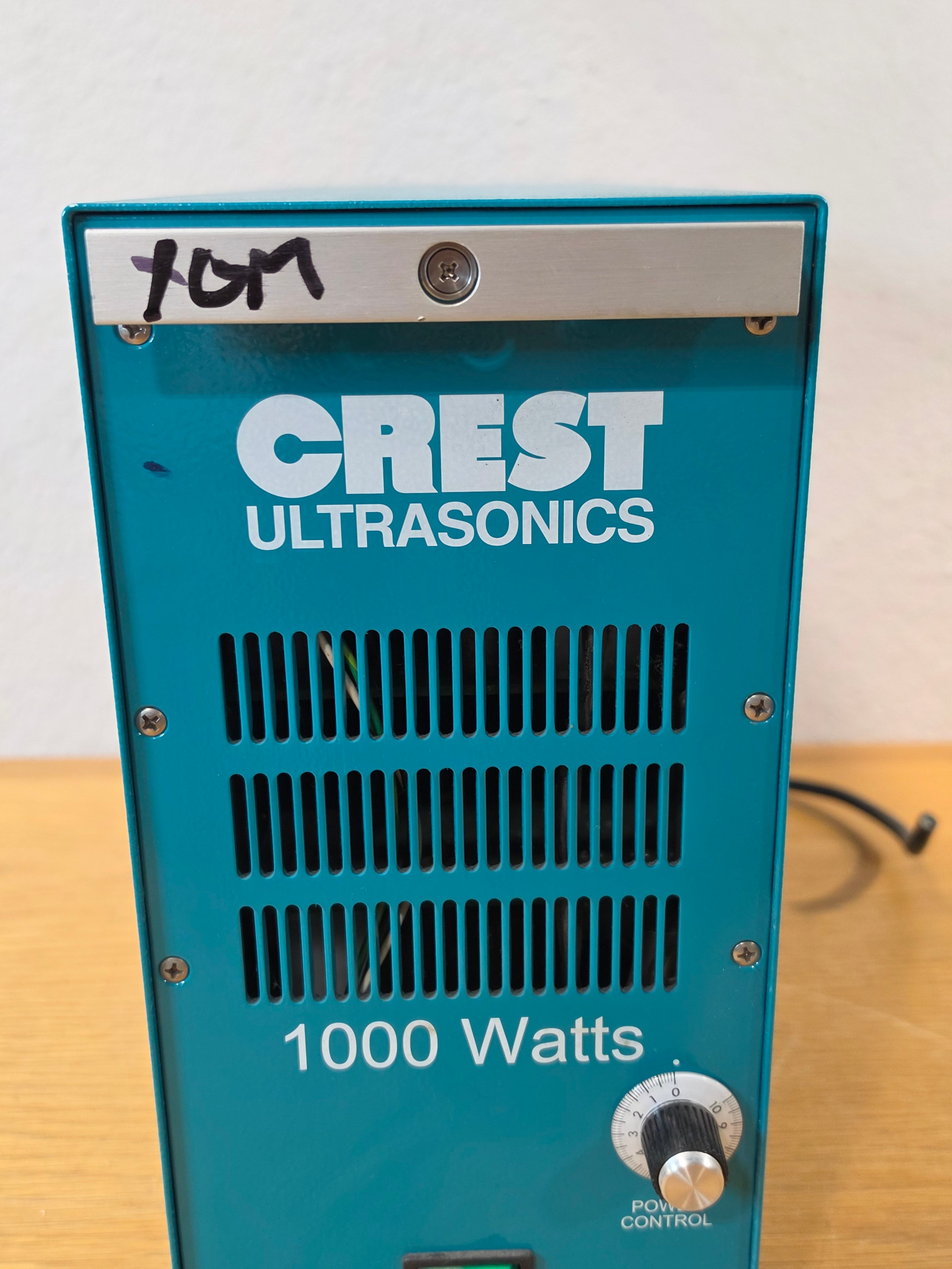 CREST ULTRASONICS CG-1000-40 Ultrasonic 1000 Watt Generator 208/240V 8.0A 1 Phase 50/60Hz