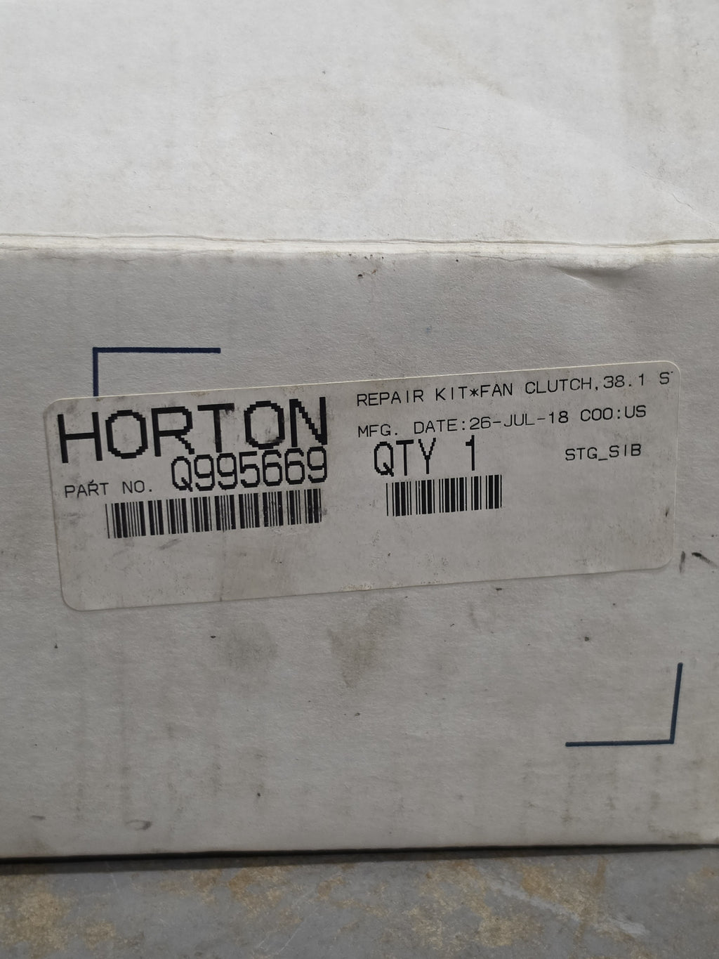 Horton Q995669 DM Advantage DriveMaster Fan Clutch Repair Kit NEW
