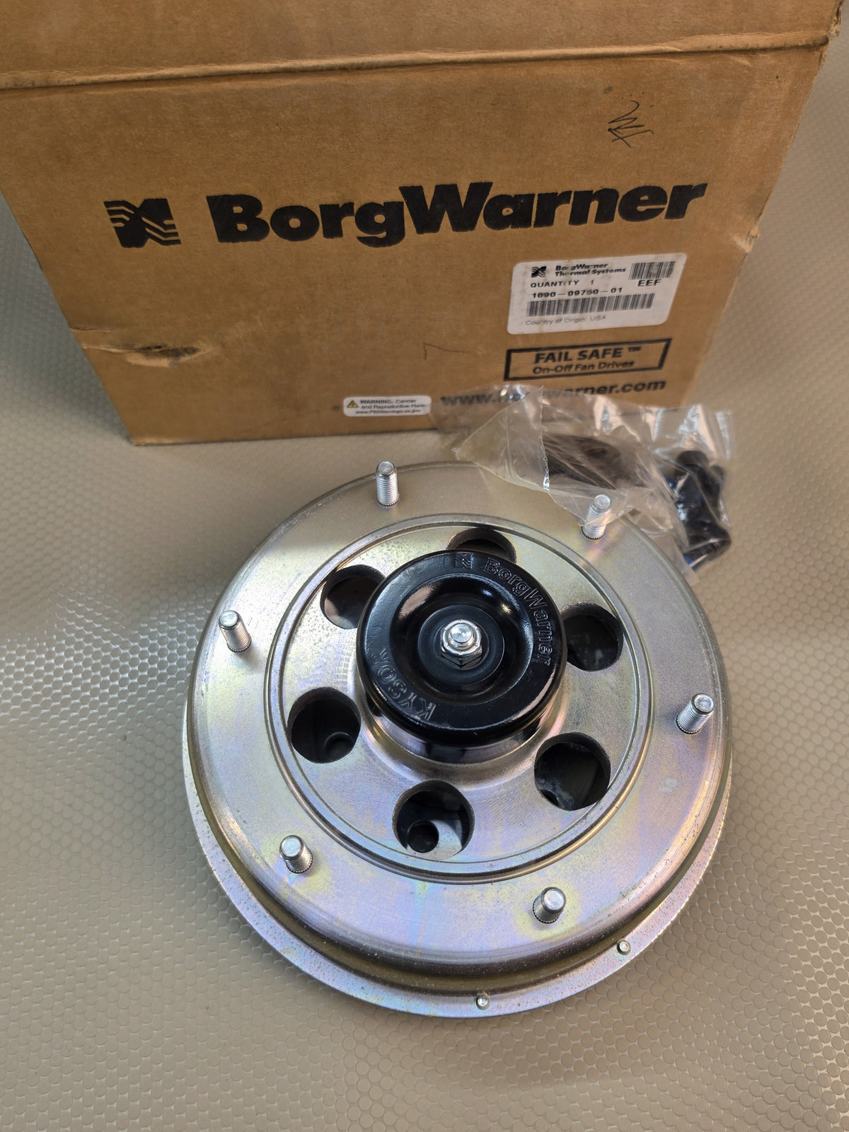 BorgWarner 1090-09750-01 Kysor K32 Rear Air On/Off Fan Clutch 5" Pilot