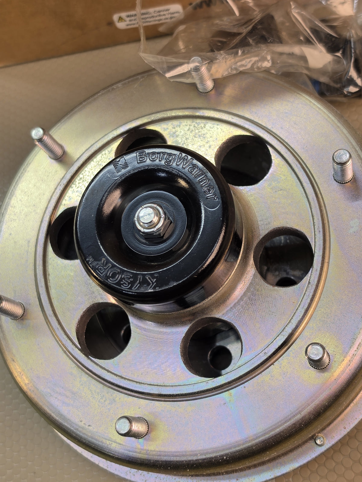 BorgWarner 1090-09750-01 Kysor K32 Rear Air On/Off Fan Clutch 5" Pilot