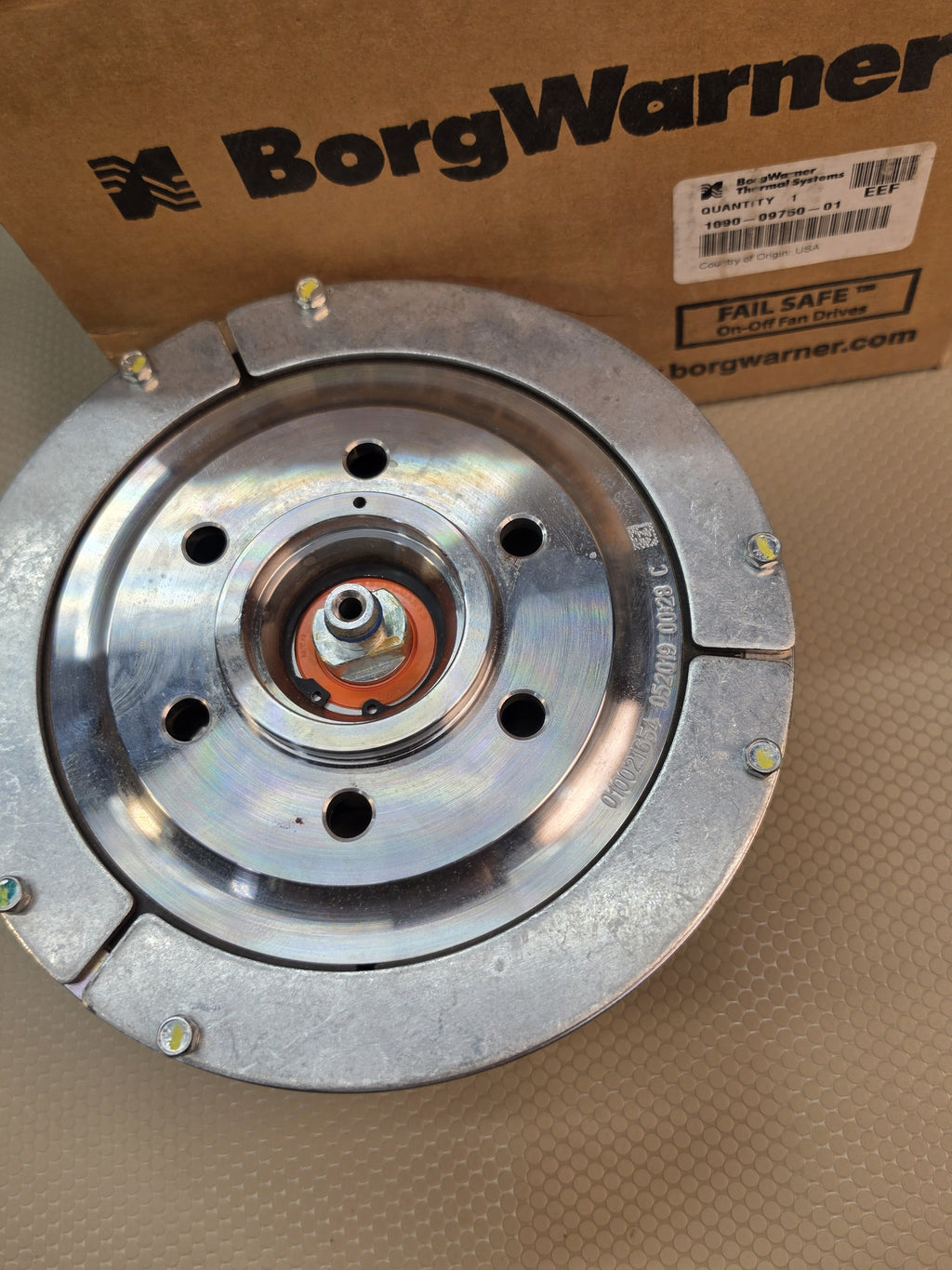 BorgWarner 1090-09750-01 Kysor K32 Rear Air On/Off Fan Clutch 5" Pilot