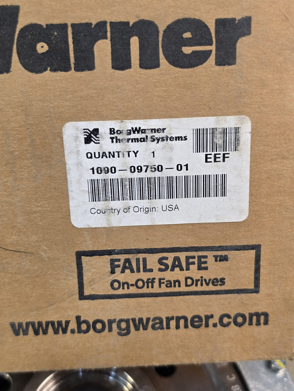 BorgWarner 1090-09750-01 Kysor K32 Rear Air On/Off Fan Clutch 5" Pilot
