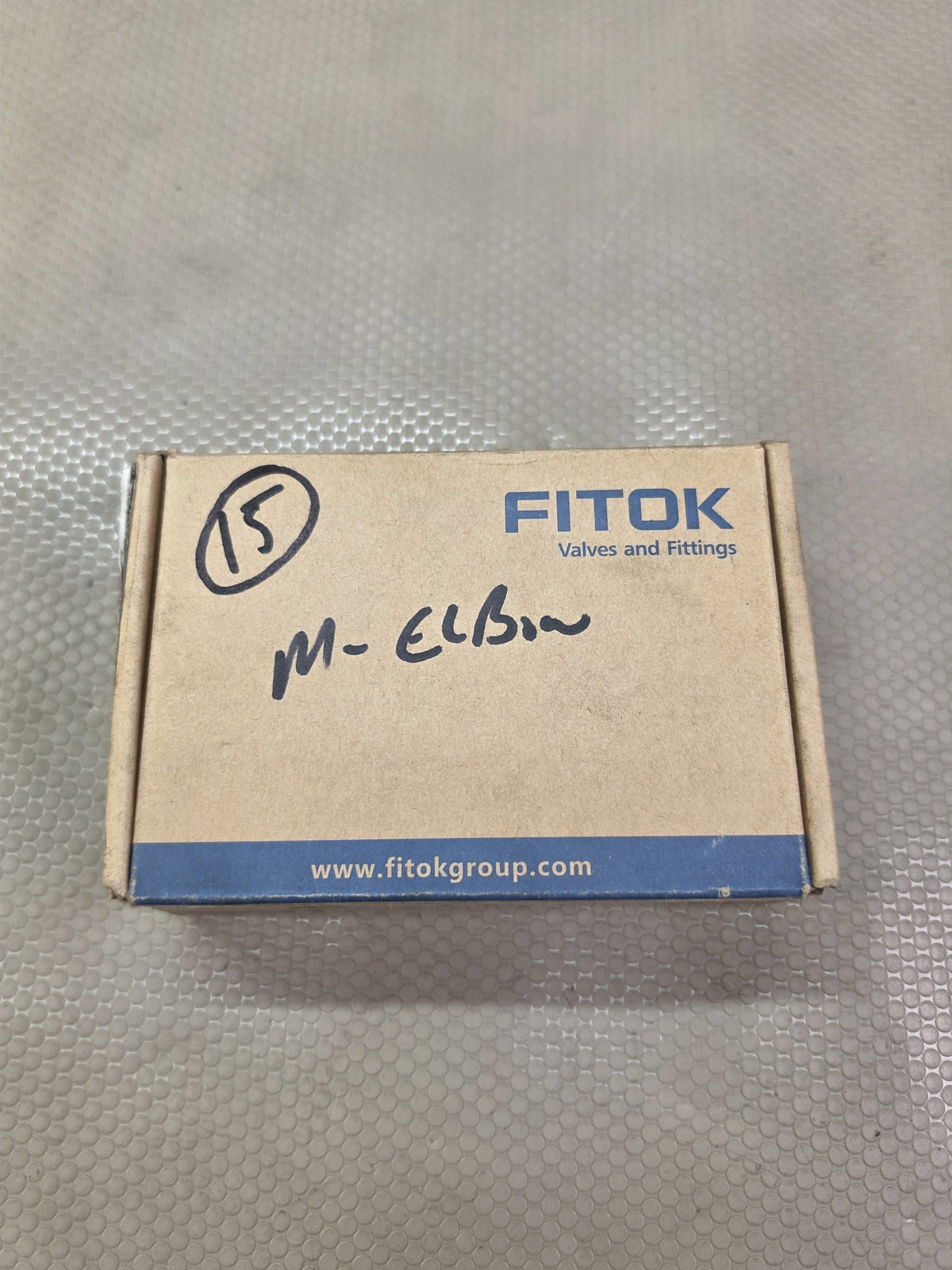 FITOK SS-LM-FL6-NS4 316 SS Male Elbow 3/8 Tube x 1/4 NPT Fits SS-600-2-4 *15 LOT