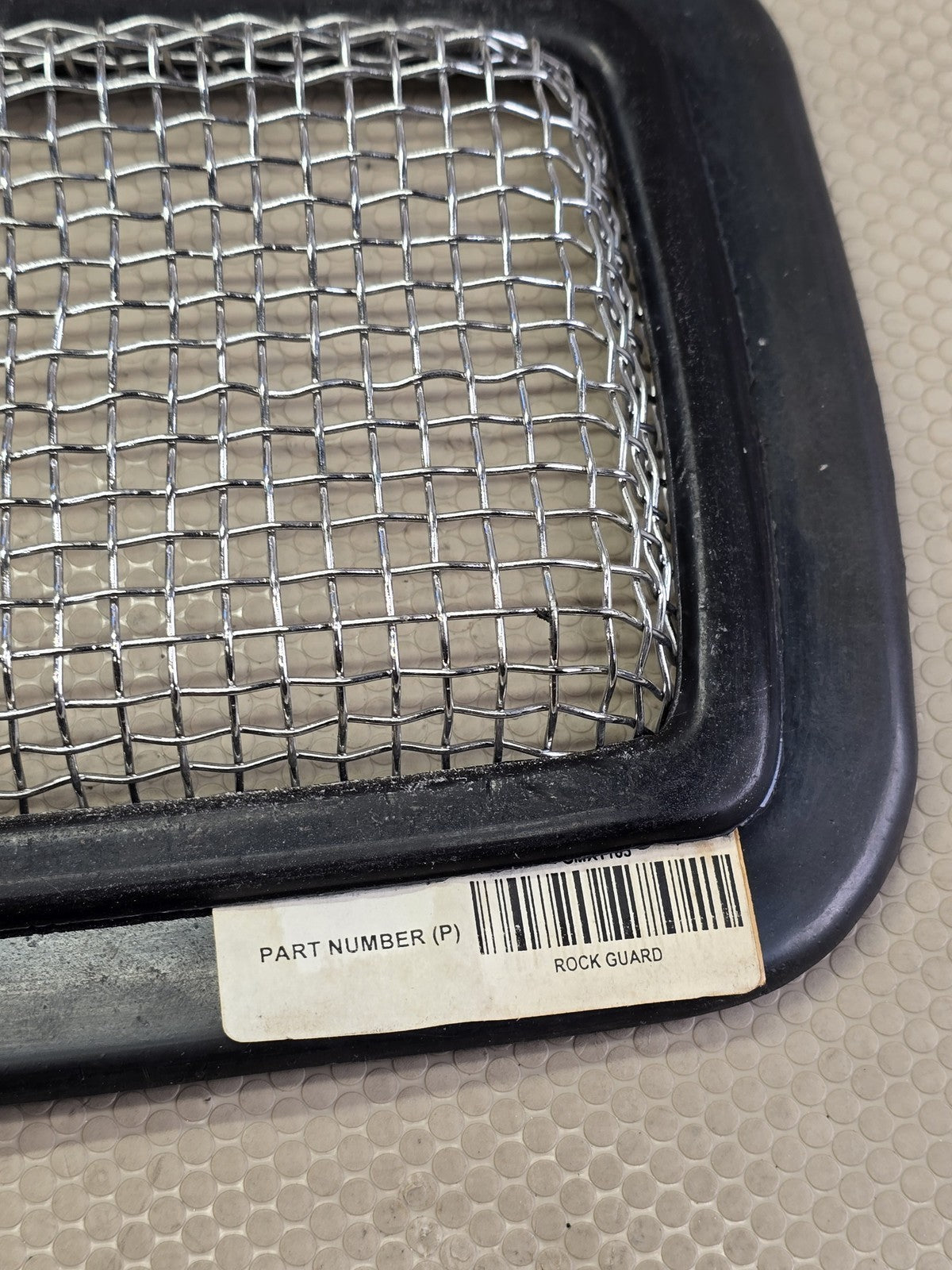 Belmor Rectangular Rock Guard for Kenworth GMX1183
