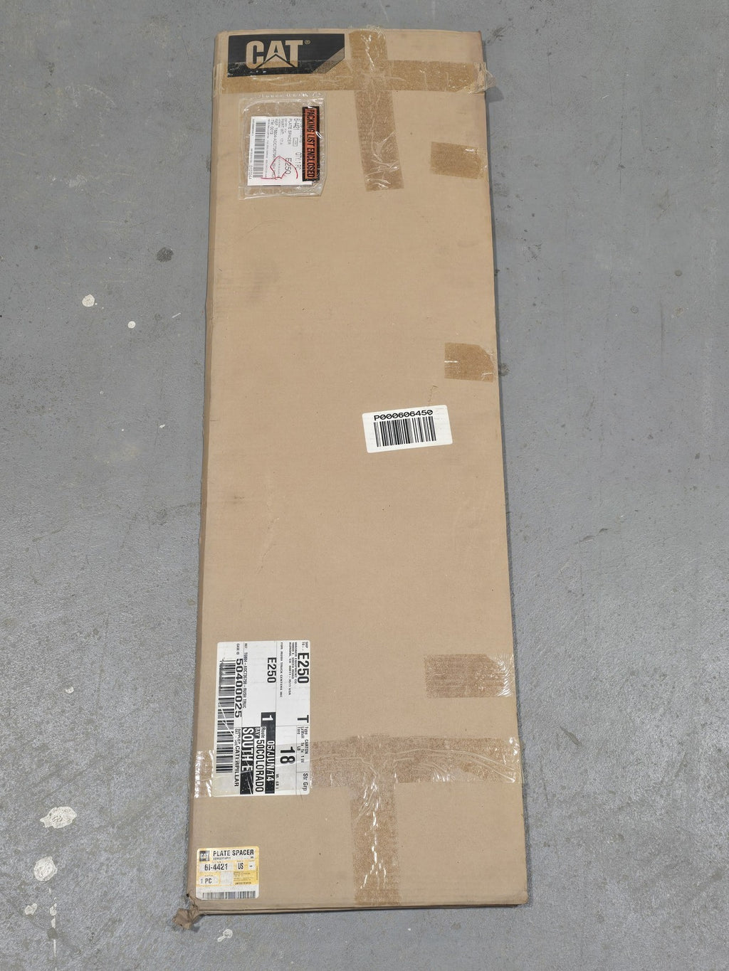 CAT OEM! 6I4421 Engine Cylinder Block Spacer Plate C15 3406E C16 C18 Caterpillar