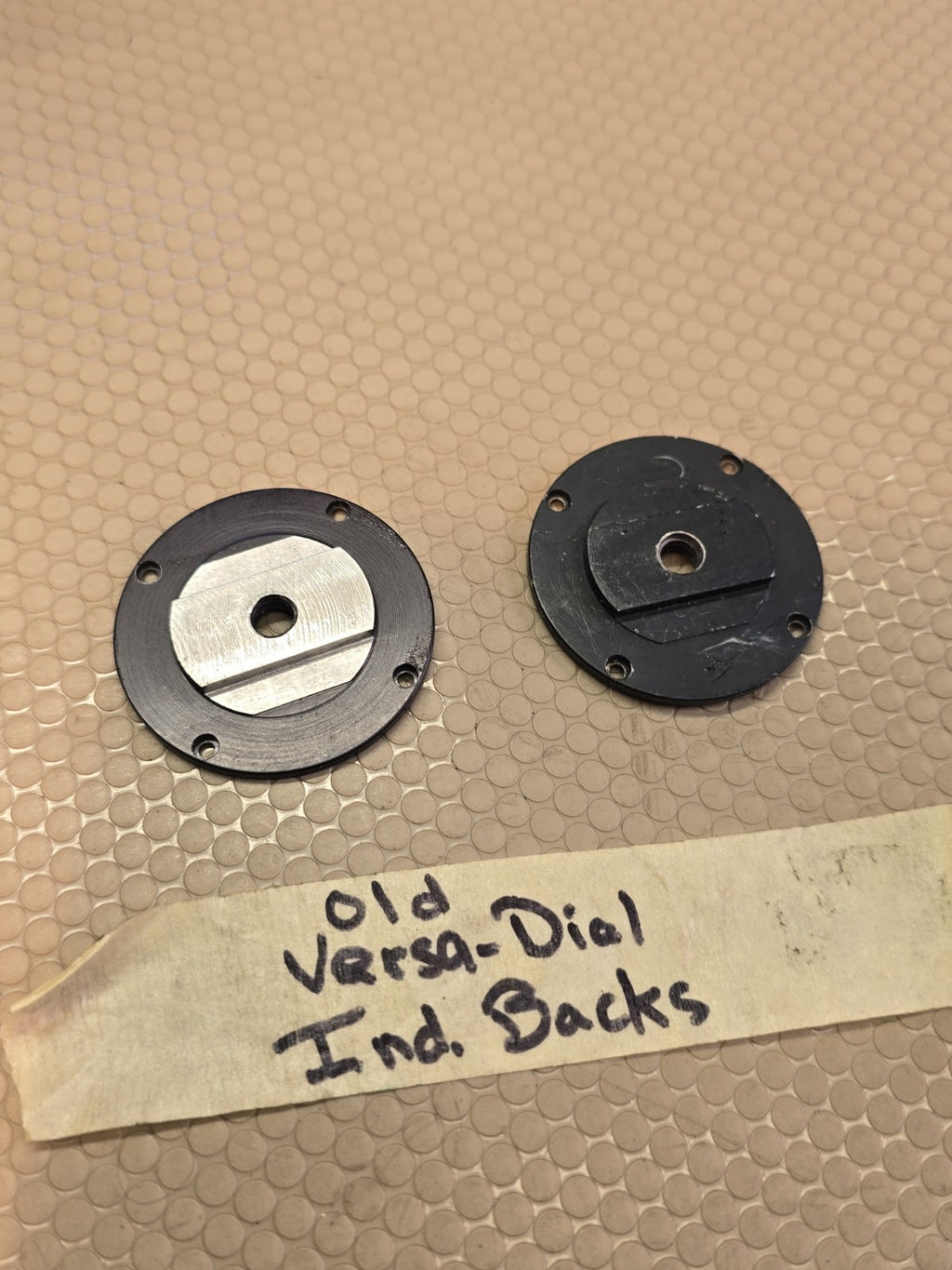 2x Versa-Dial Adjustable Bracket Indicator Backs