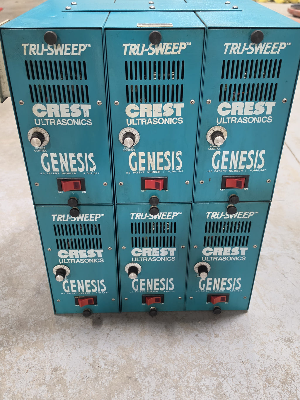 CREST ULTRASONICS 4G-500-6-T TRU-SWEEP GENESIS Ultrasonic Generator 240V 4A 500 Watt