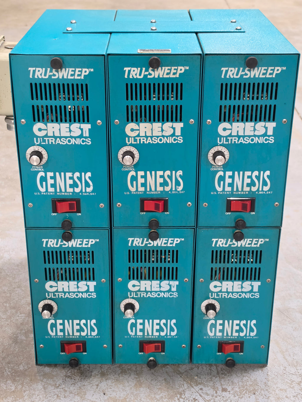 CREST ULTRASONICS 4G-500-6-T TRU-SWEEP GENESIS Ultrasonic Generator 240V 4A 500 Watt