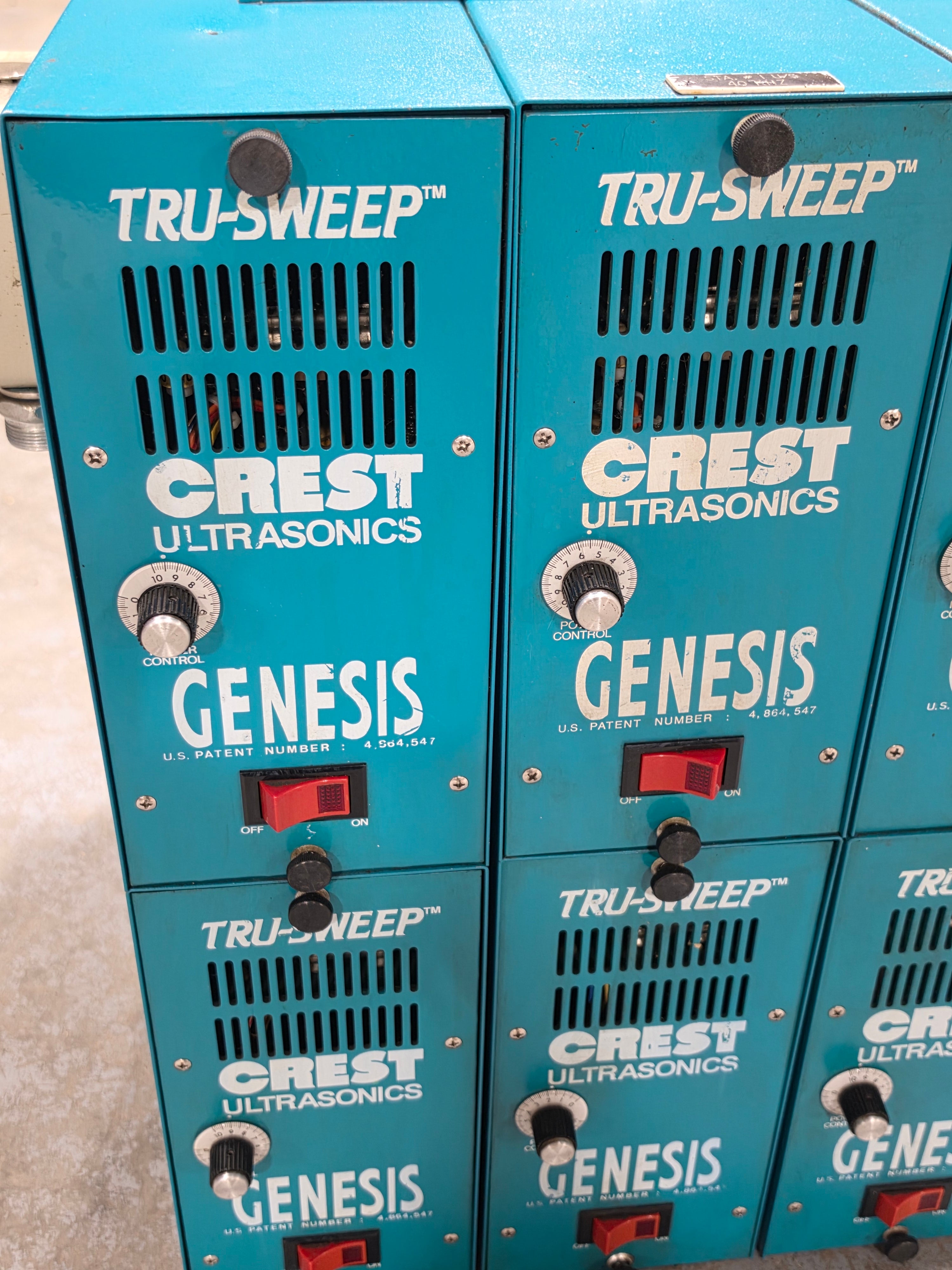 CREST ULTRASONICS 4G-500-6-T TRU-SWEEP GENESIS Ultrasonic Generator 240V 4A 500 Watt
