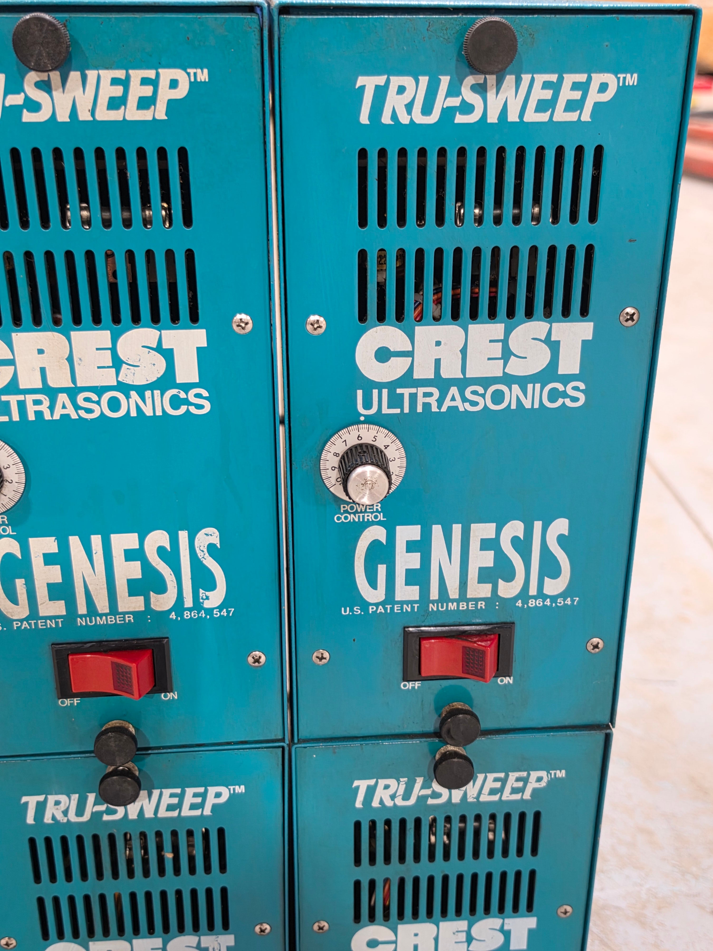 CREST ULTRASONICS 4G-500-6-T TRU-SWEEP GENESIS Ultrasonic Generator 240V 4A 500 Watt
