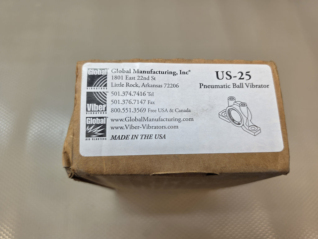Global US-25 Pneumatic Ball Vibrator Industrial Shaker NEW Made in USA