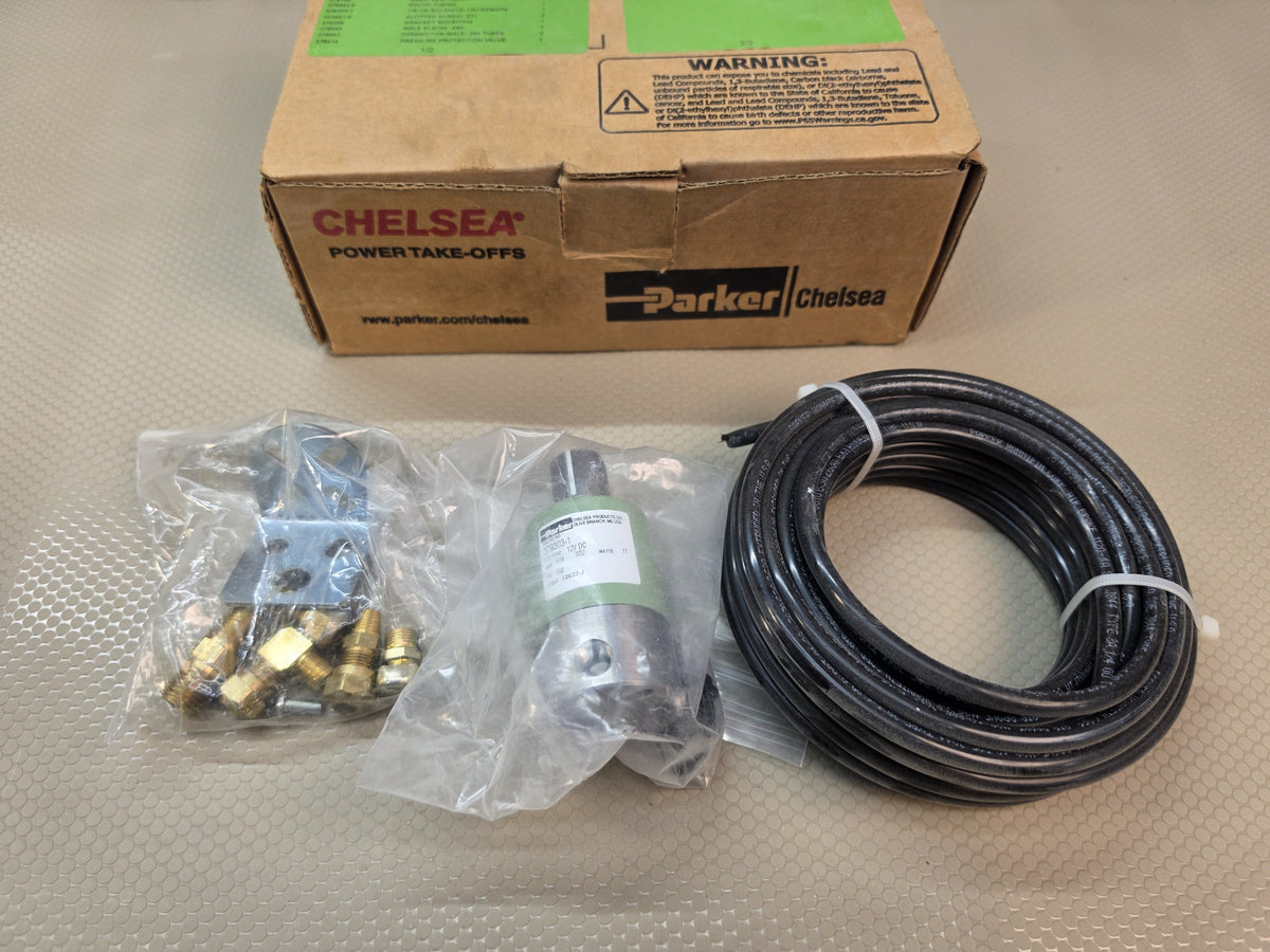Parker Chelsea 329874X PTO Solenoid Valve Kit 12V DC Remote Air Shift 379303-1