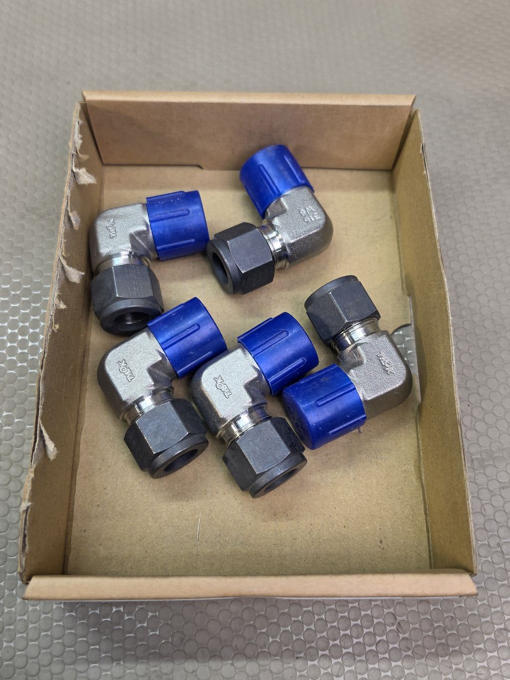Tylok SS-8-DELU-8 316 SS 1/2" Tube 90° Union Elbow Compression Fitting *Lot of 5