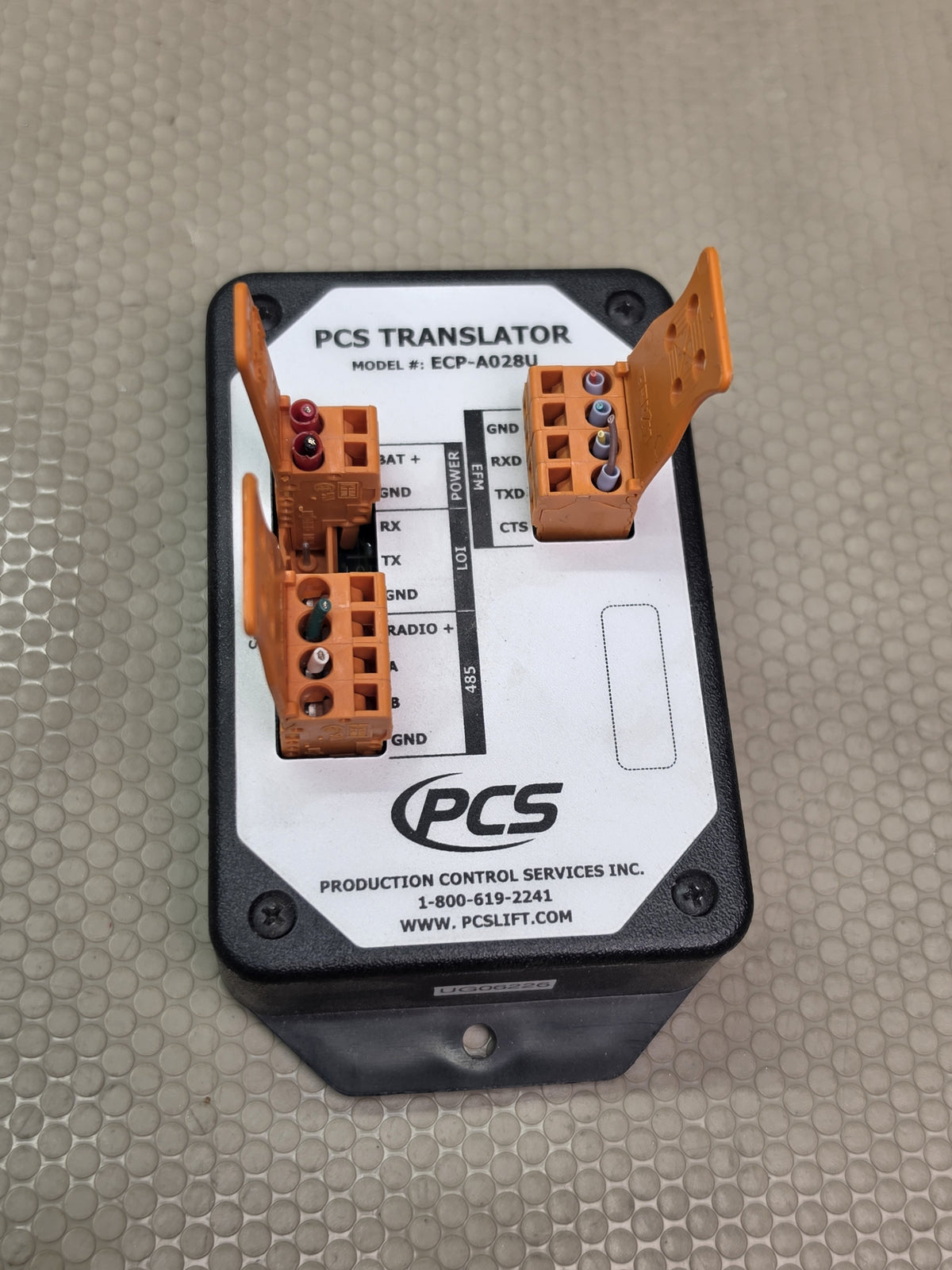 PCS ECP-A028U Translator Module RS485 EFM Interface Production Control Services