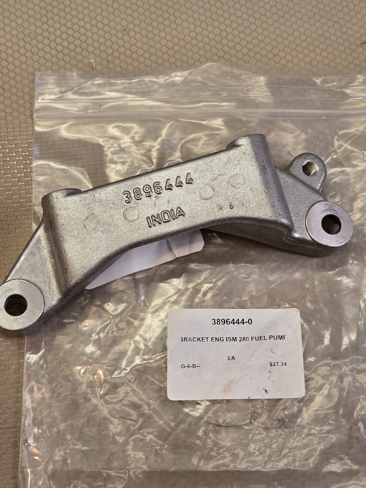3896444 Fuel Pump Brace Bracket for Cummins M11 QSM ISM L10 Engine
