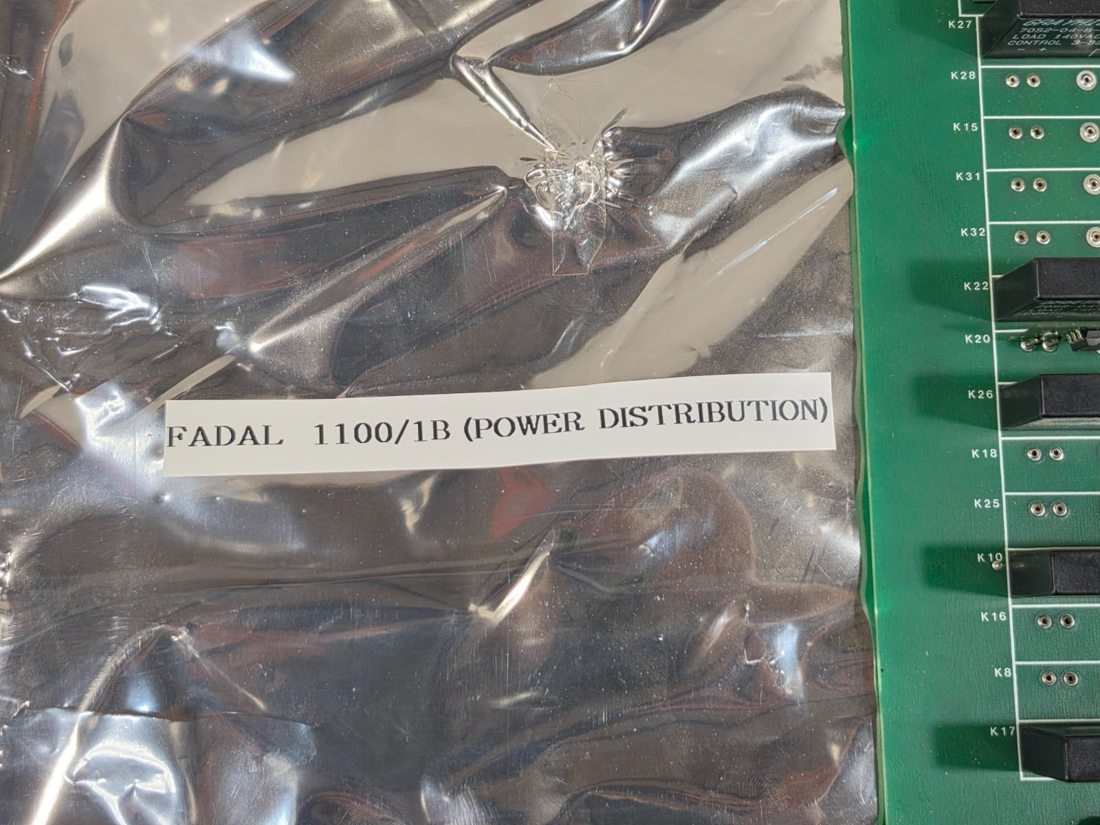 FADAL 1100-1B Power Distribution Circuit Board