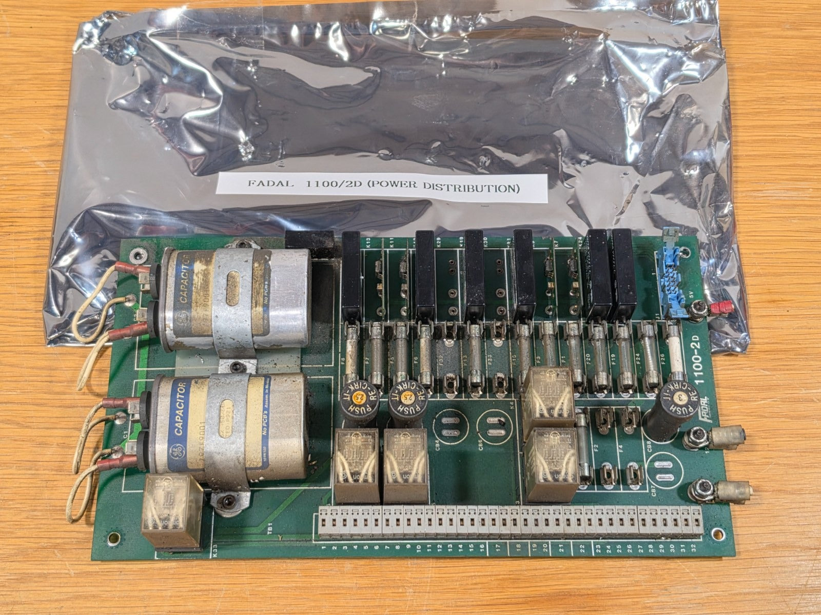 Fadal 1100-2D Power Distribution Board CNC Machine Part