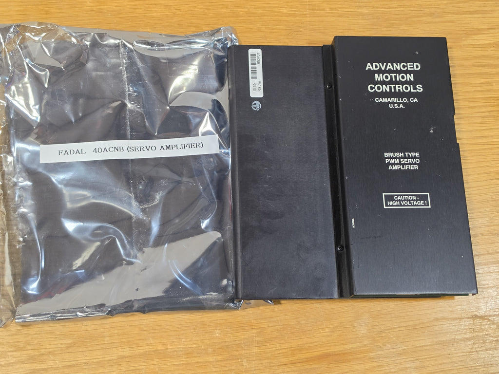 ADVANCED MOTION CONTROLS 0038-4 FADAL 40ACNB AMC Servo Amplifier