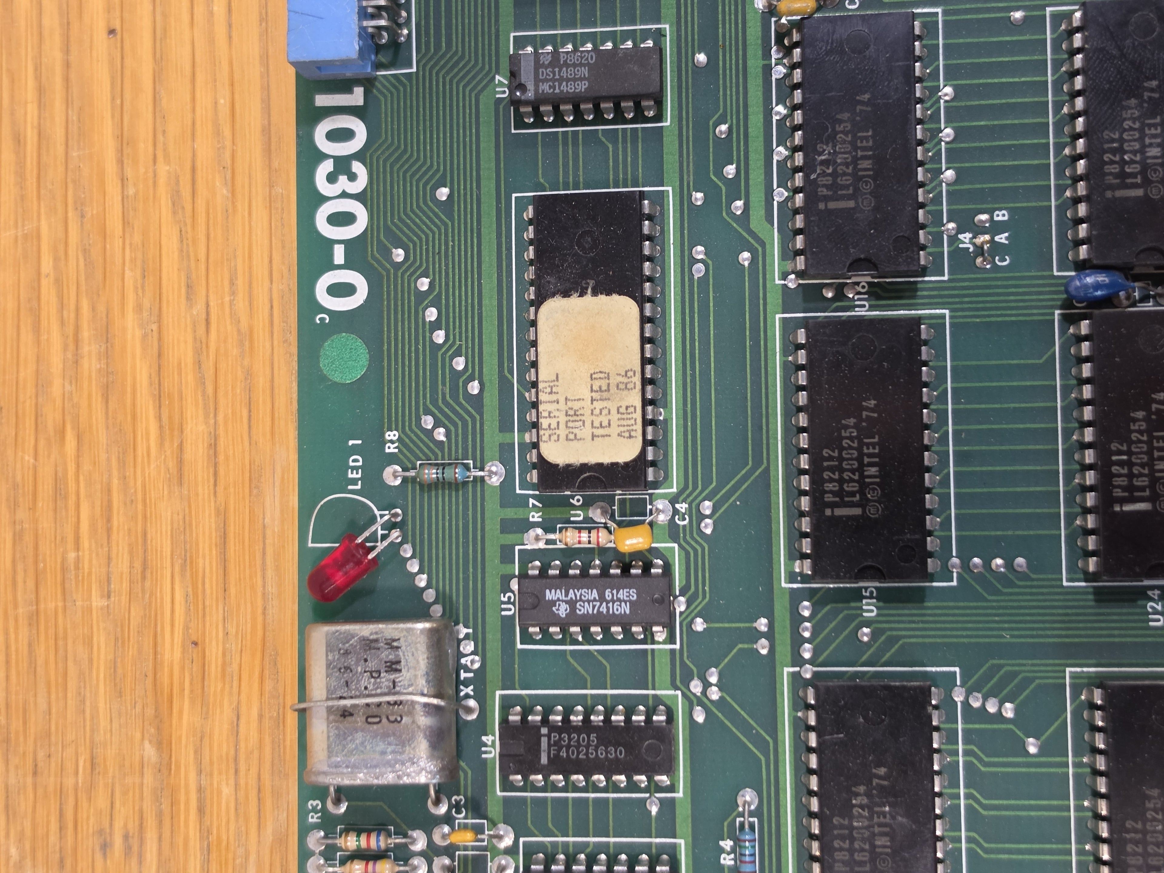 Fadal EI Hagiwara Compatible 1030-0.C Serial Port Circuit Board Vintage