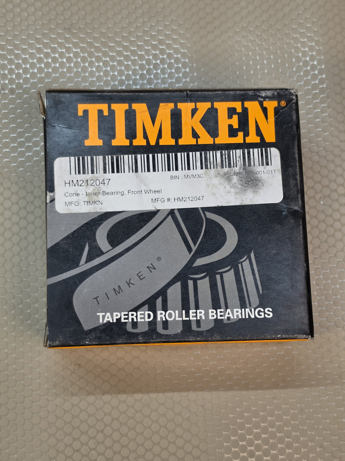 Timken HM212047-20024 Tapered Roller Bearing Cone Inner Front Wheel New