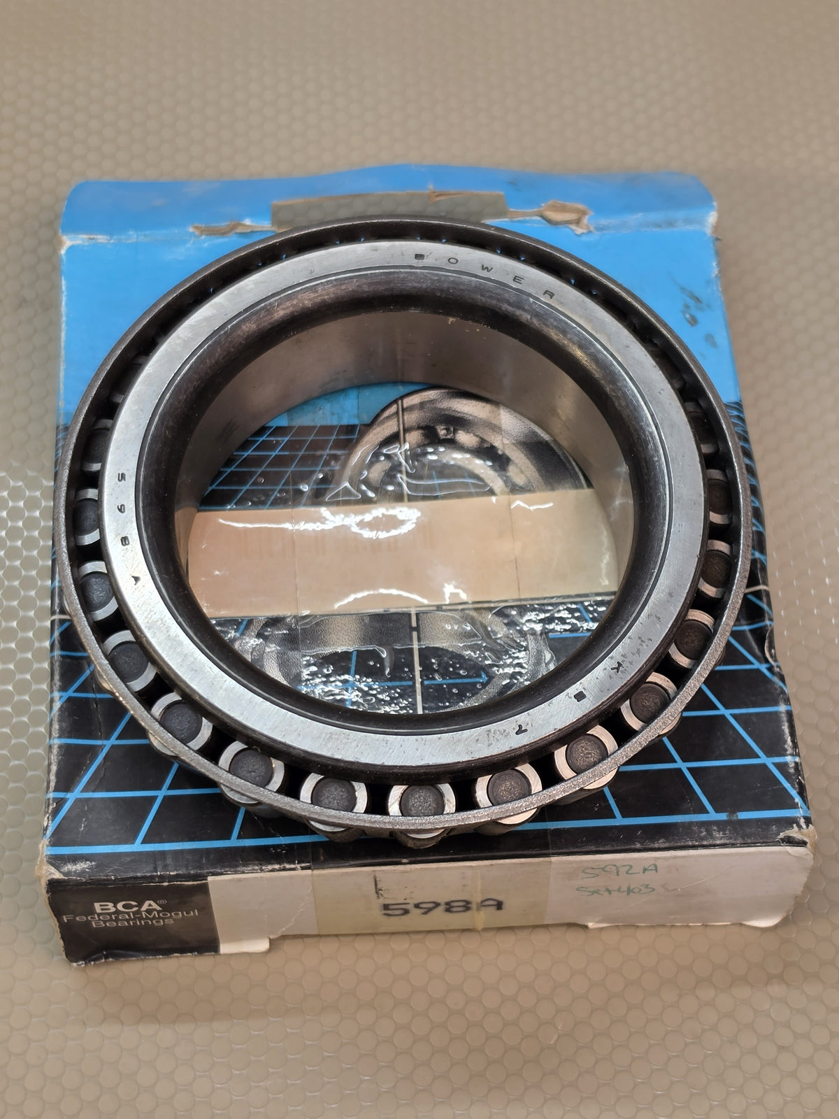 BCA 598A Bower Tapered Roller Bearing Cone Assembly Federal-Mogul USA New