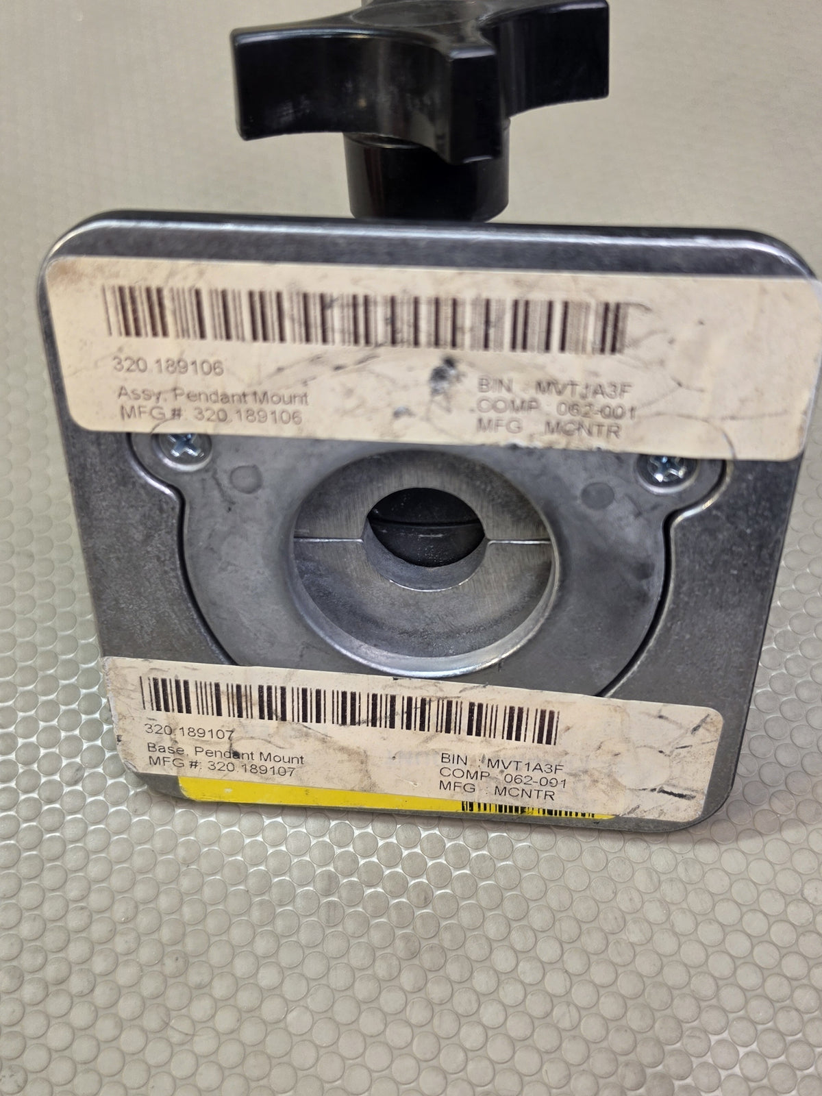 PanaVise 320.189106 Pendant Ball Mount w/ 320.189107 Base Fits 0189107 Omnex