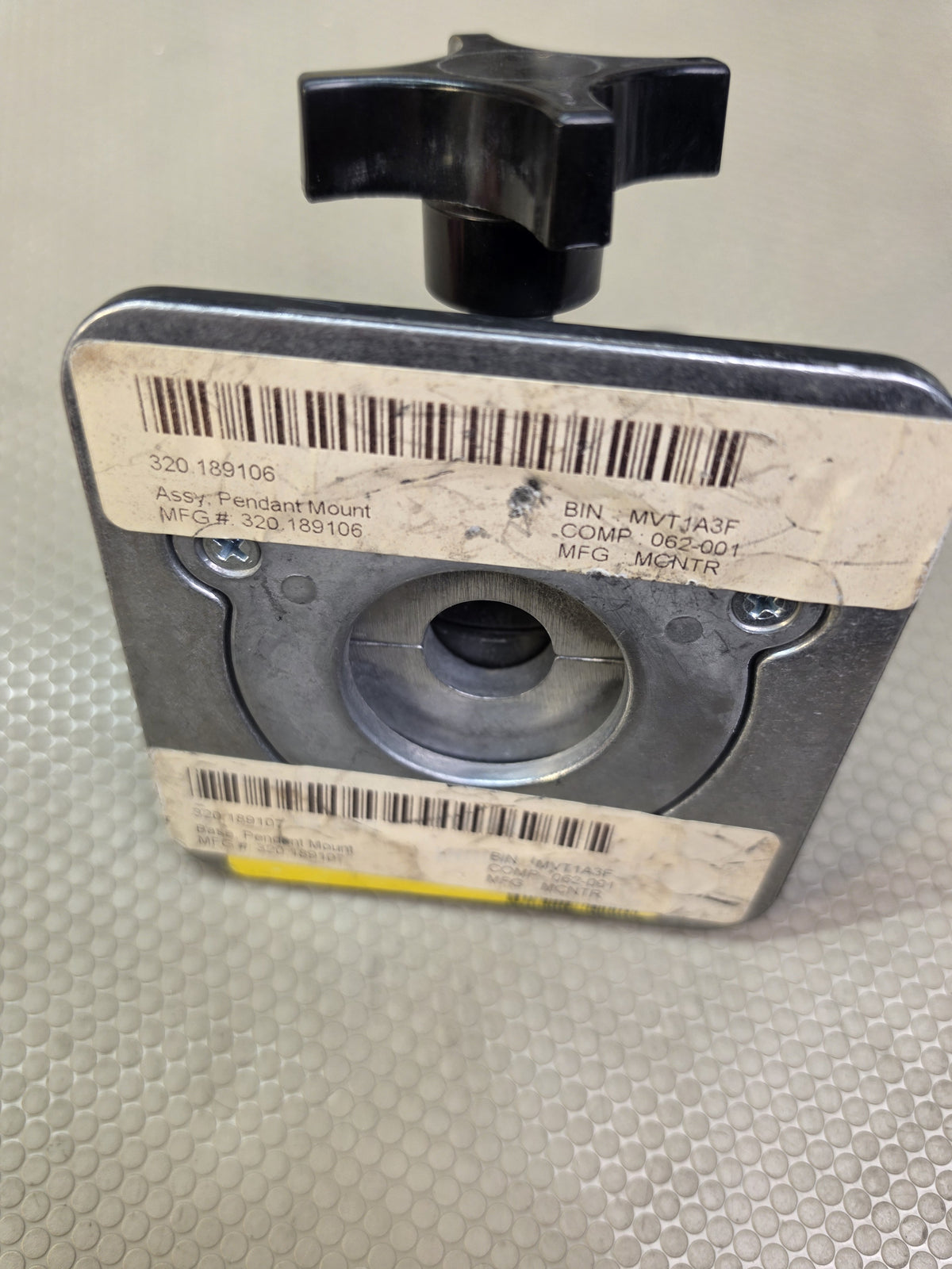 PanaVise 320.189106 Pendant Ball Mount w/ 320.189107 Base Fits 0189107 Omnex