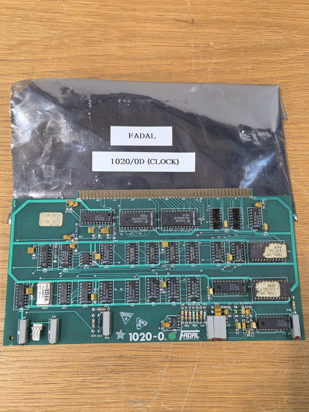 Fadal 1020/0D Clock Board PCB for VMC CNC Machine