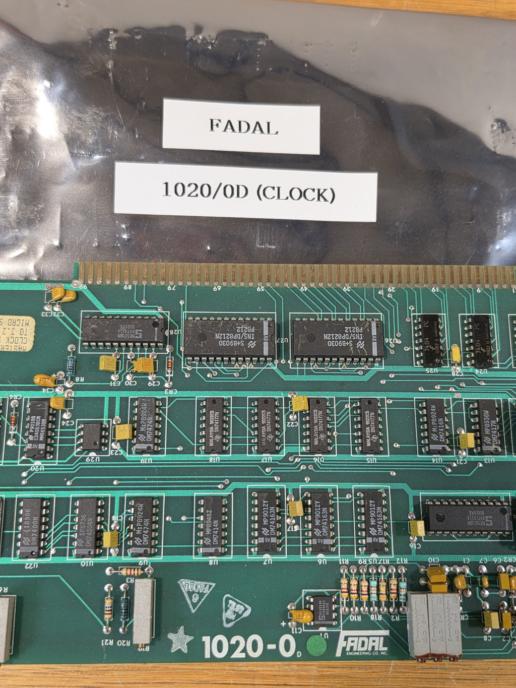 Fadal 1020/0D Clock Board PCB for VMC CNC Machine