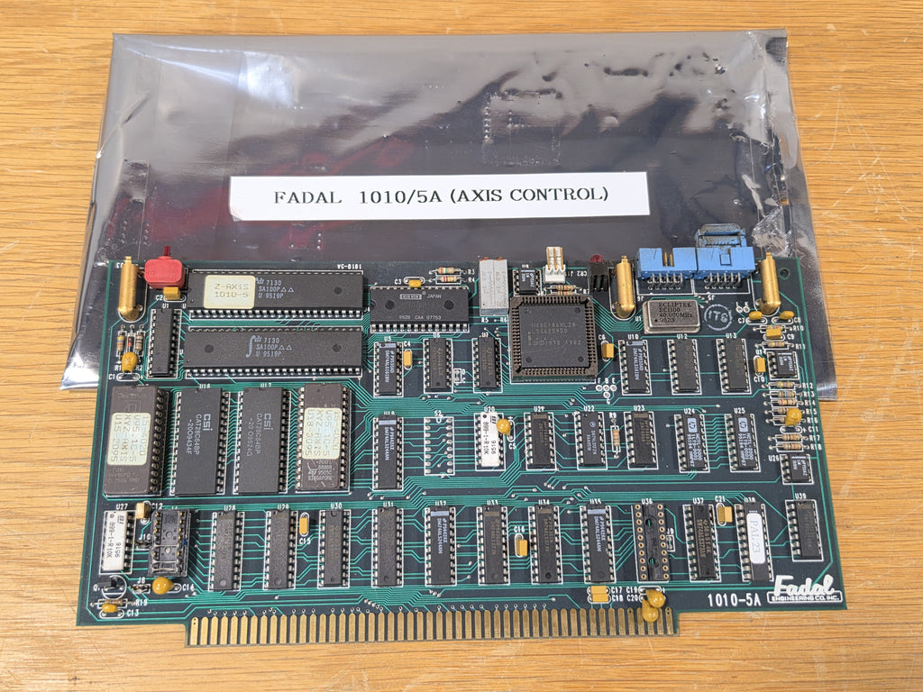 Fadal 1010-5A Axis Control Board CNC PCB Used