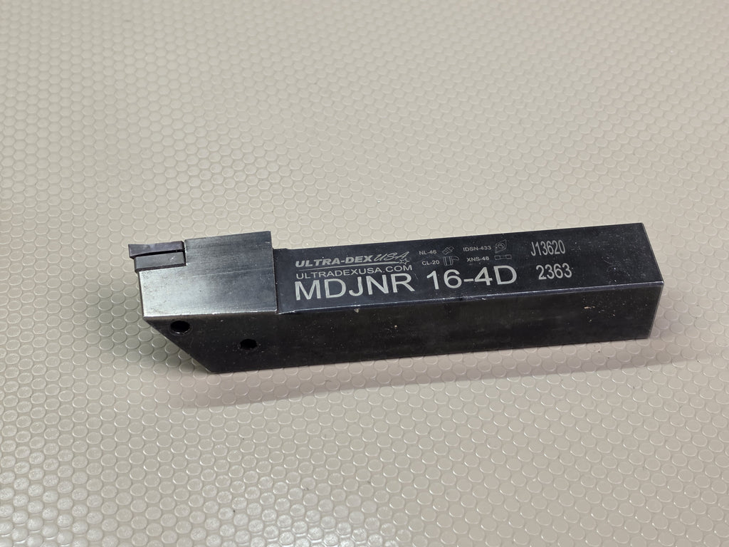 Ultra-Dex MDJNR 16-4D Indexable Turning Tool Holder 1" RH DNMG432