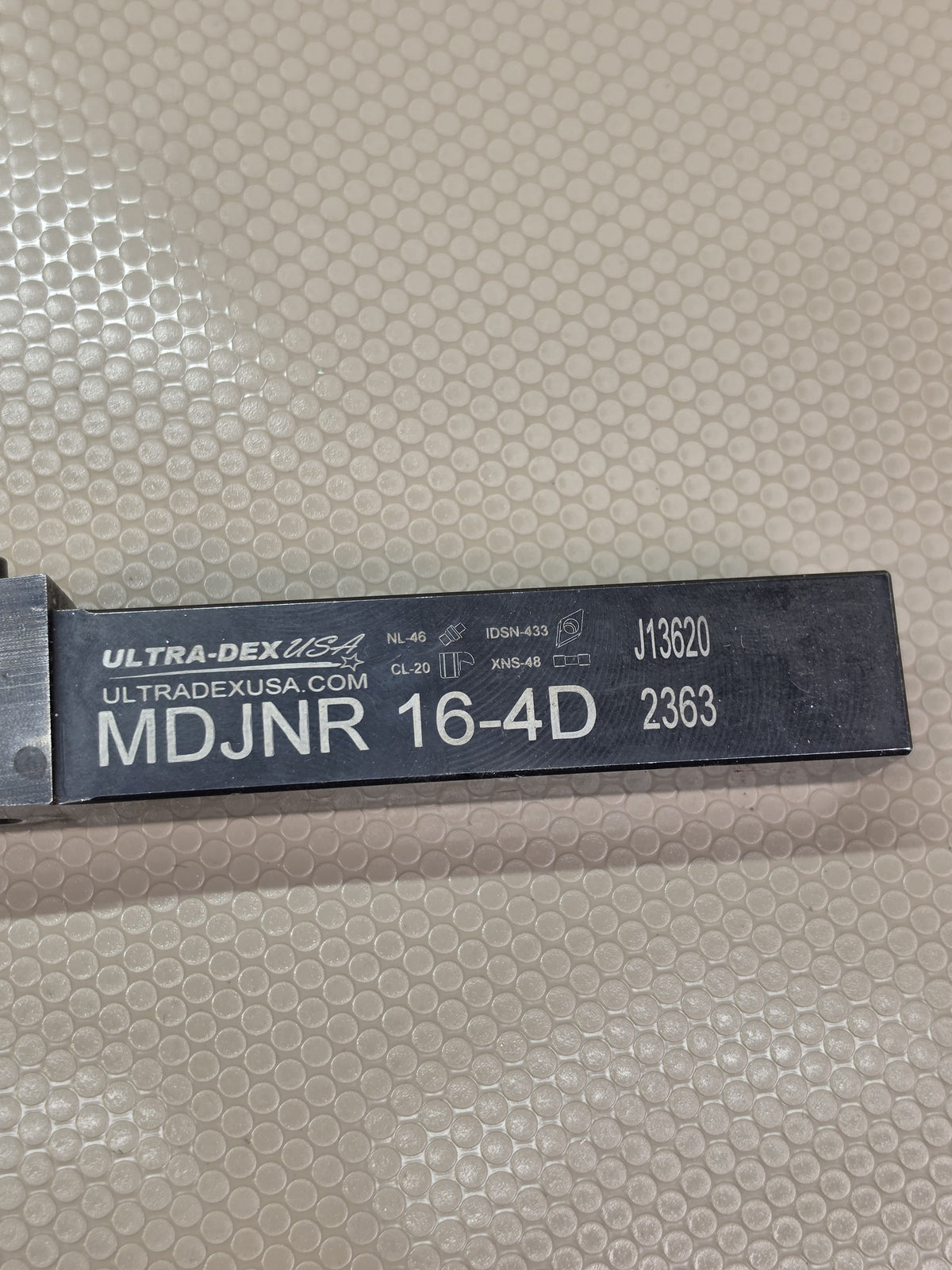 Ultra-Dex MDJNR 16-4D Indexable Turning Tool Holder 1" RH DNMG432