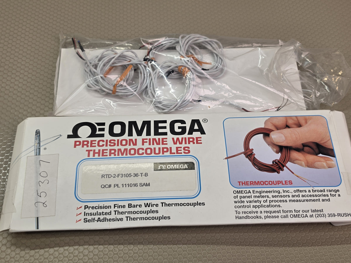 OMEGA RTD-2-F3105-36-T-B Pt100 RTD Element 3-Wire 36in PFA Leads *5-Pack*