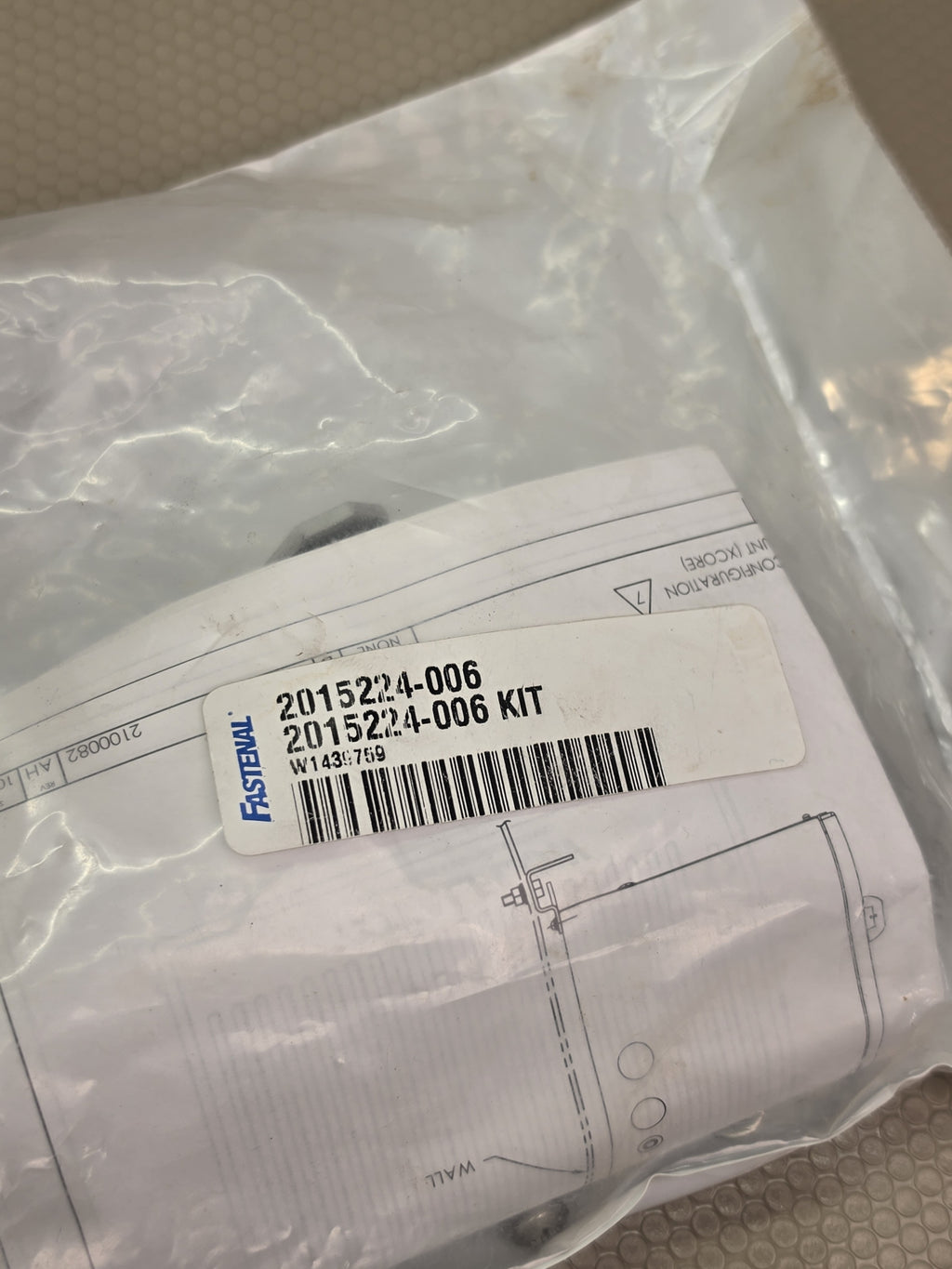 Fastenal Mounting Kit for 2in Pipe Mount 2015224-006