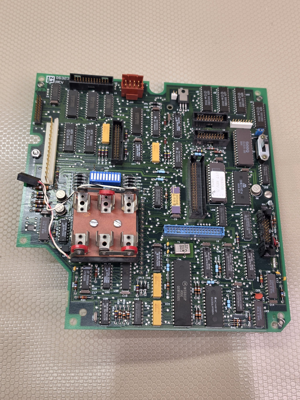 Leeds & Northrup 063230 Rev F Speedomax CPU Processor Circuit Board PCB