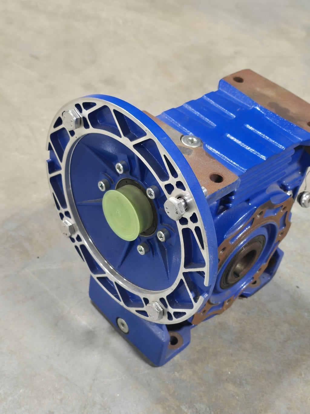 TEC TCNDK110R50F100B5 Worm Gear Reducer Gearbox 50:1 Ratio 100B5 Input Flange
