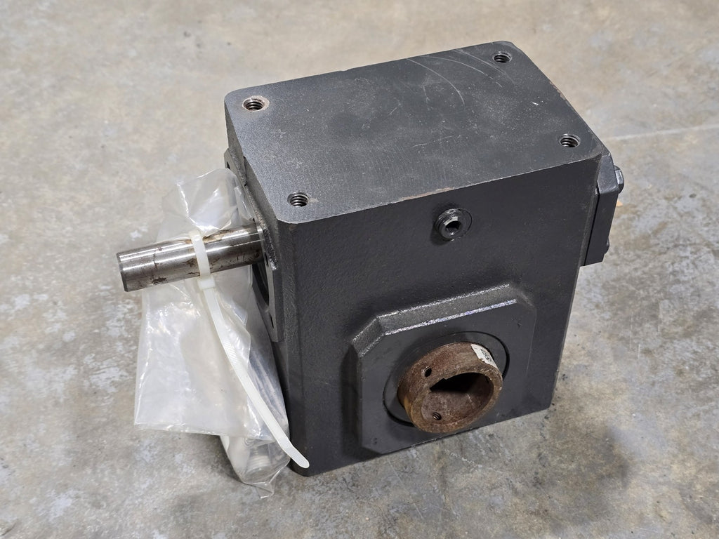 Hub City 0230-04437 PowerCube 242 Right Angle Worm Gear Reducer 10:1 Ratio 0.75"