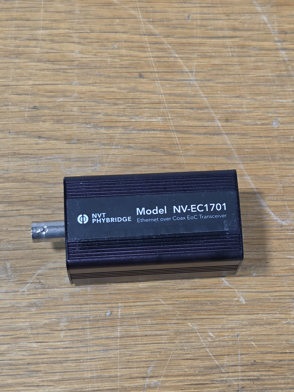 NVT PHYBRIDGE NV-EC1701 Ethernet over Coax EoC Transceiver