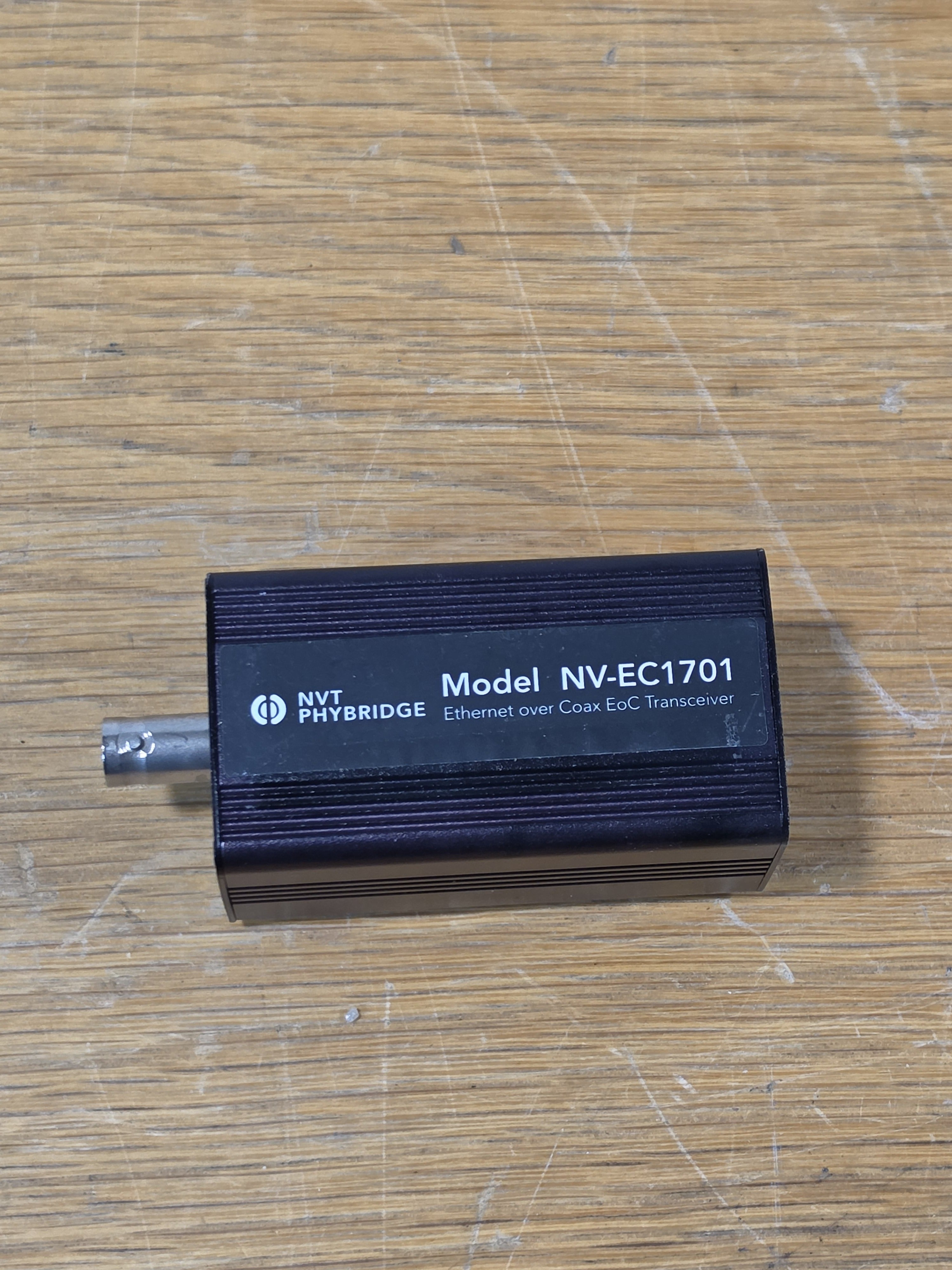NVT PHYBRIDGE NV-EC1701 Ethernet over Coax EoC Transceiver