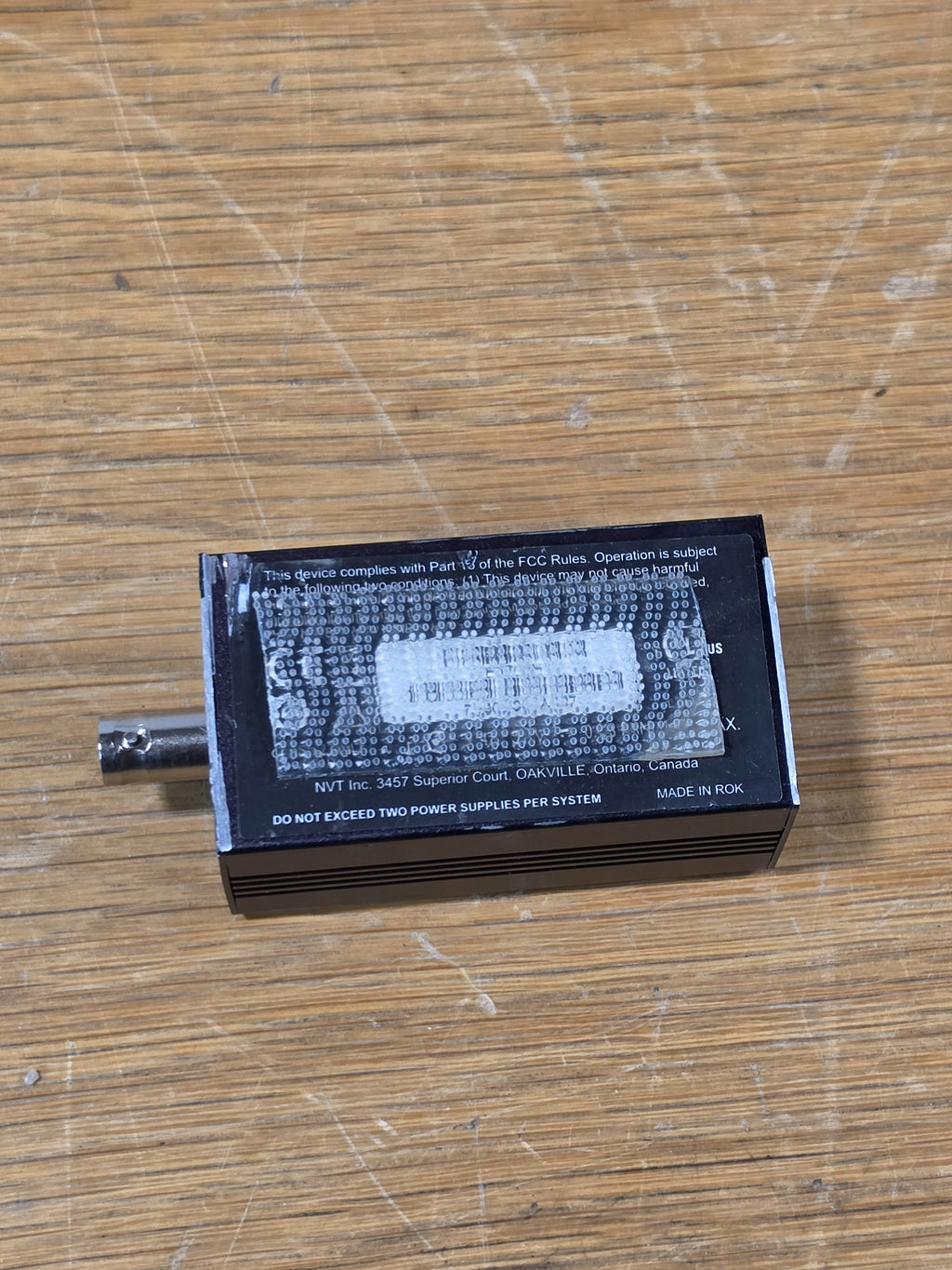 NVT PHYBRIDGE NV-EC1701 Ethernet over Coax EoC Transceiver