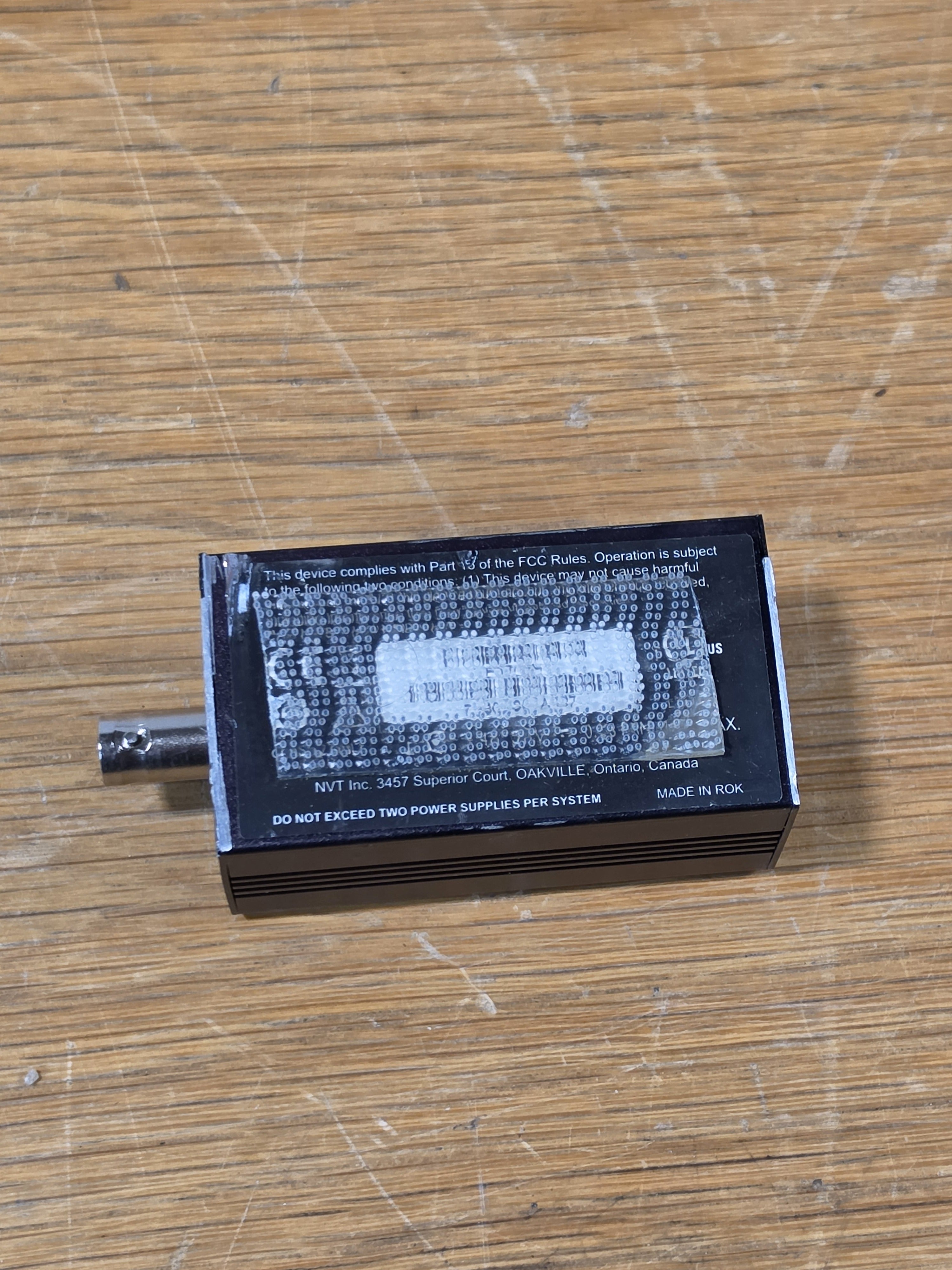NVT PHYBRIDGE NV-EC1701 Ethernet over Coax EoC Transceiver