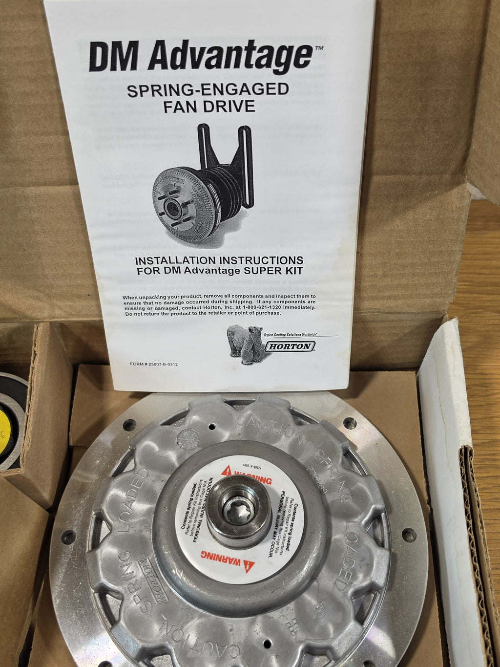 Horton 995530 DM Advantage Spring-Engaged Fan Drive Super Kit NEW