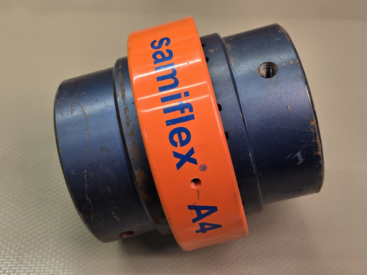 SAMIFLEX A4, 2-3/8" X 2-1/2" WITH 5/8" KEY WAY FLEX COUPLING
