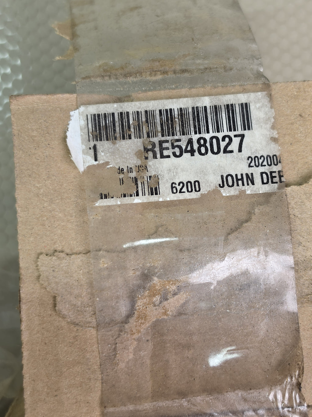 JOHN DEERE RE548027 Engine Auxiliary Drive Belt Tensioner Pulley New OEM