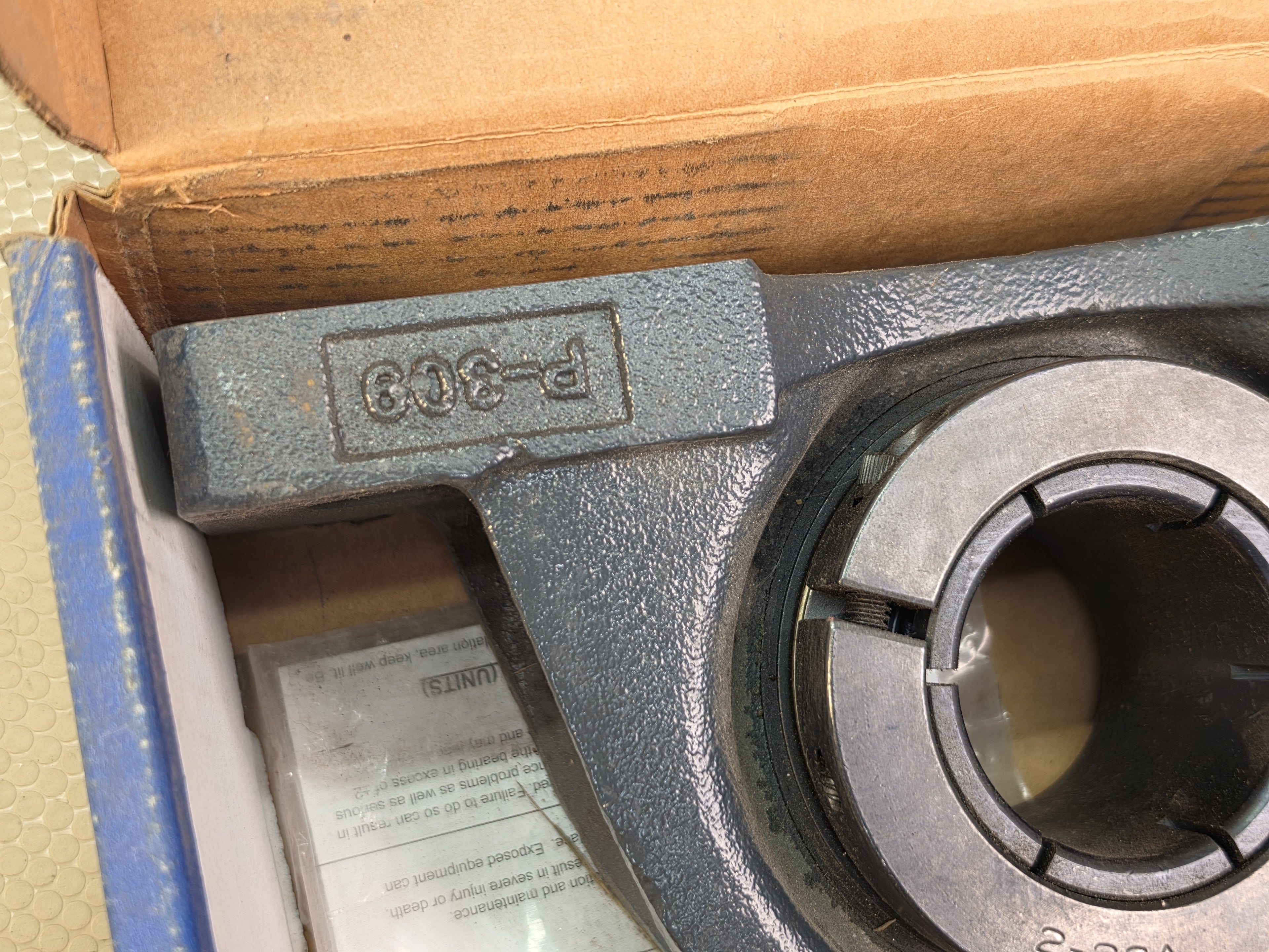 SEAL MASTER MP-31T Pillow Block Bearing 1 15/16" Shaft P-309 NEW Open Box