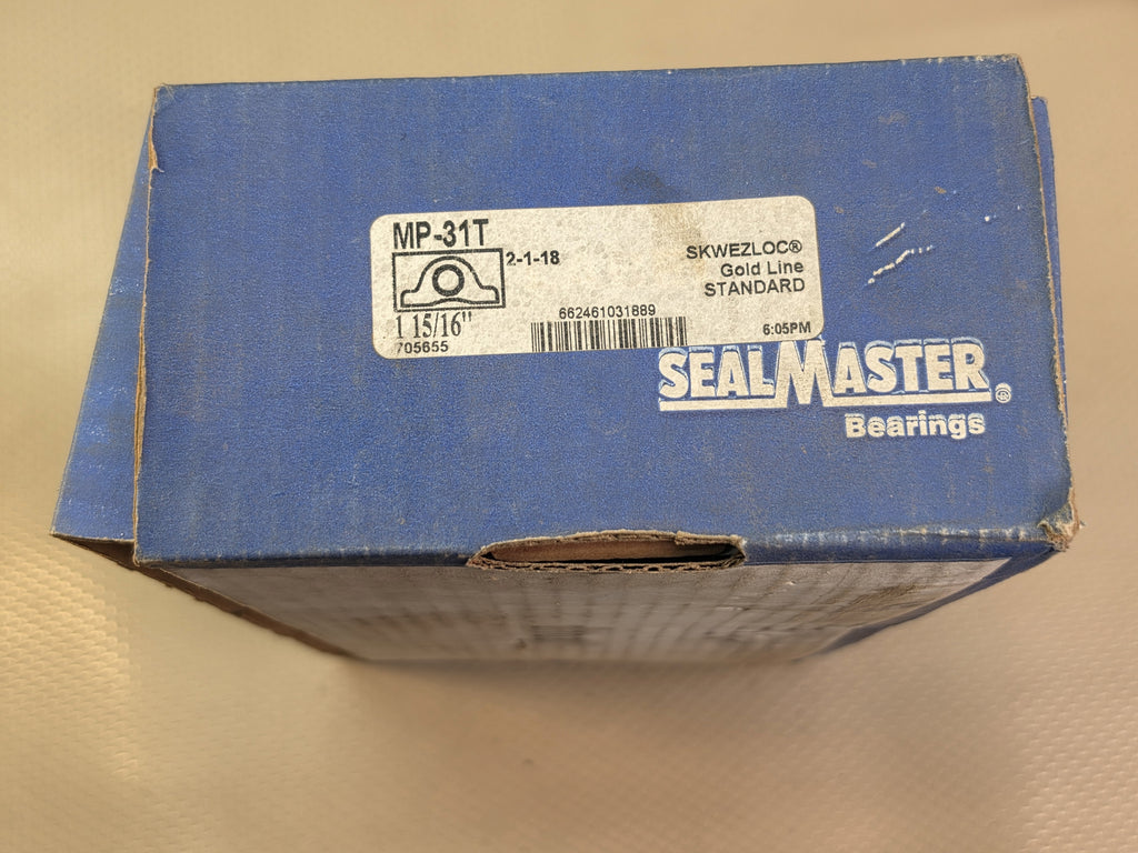 SEAL MASTER MP-31T Pillow Block Bearing 1 15/16" Shaft P-309 NEW Open Box