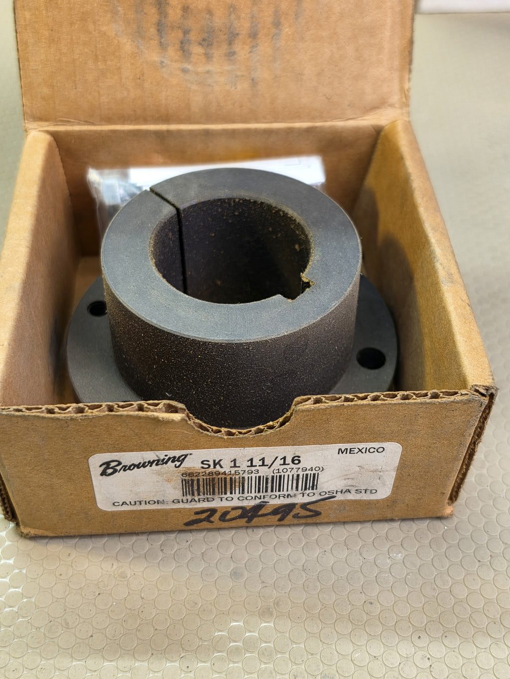 Browning SK 1 11/16 QD Tapered Bushing 1-11/16" Bore New