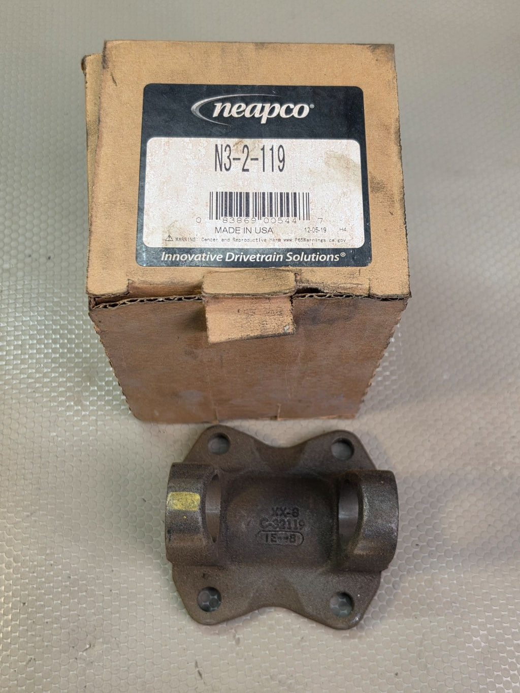 Neapco N3-2-119 1350 Series Flange Yoke Driveshaft New